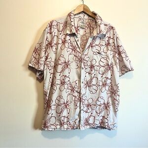 Quiksilver Waterman Tropical Men's Shirt boat boating fishing watersports XXL